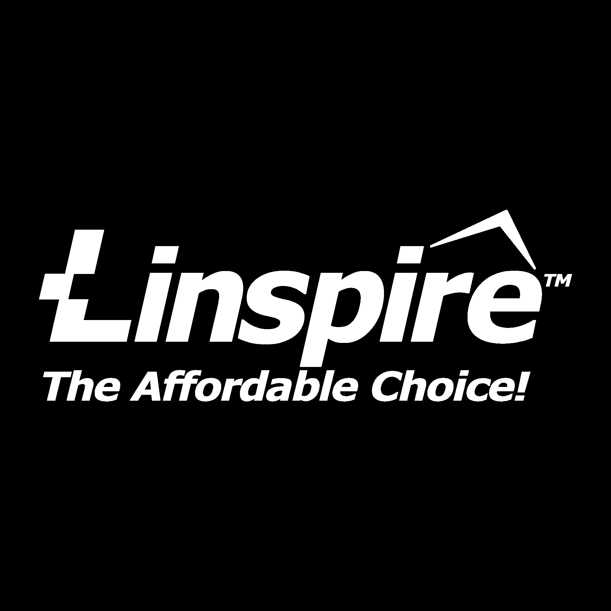Linspire White Logo Vector Logo